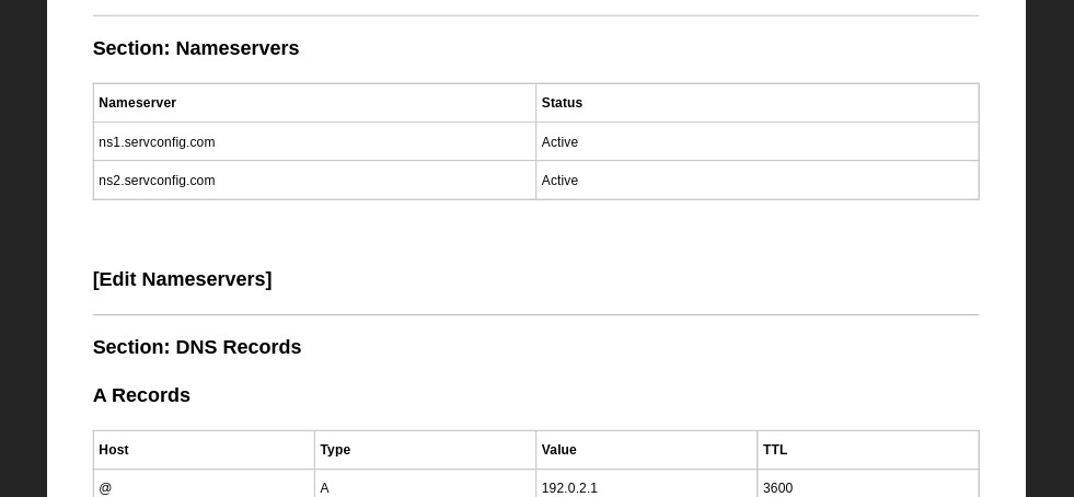 Your domain pointing to DNS then to Yogi's VPS server diagram
