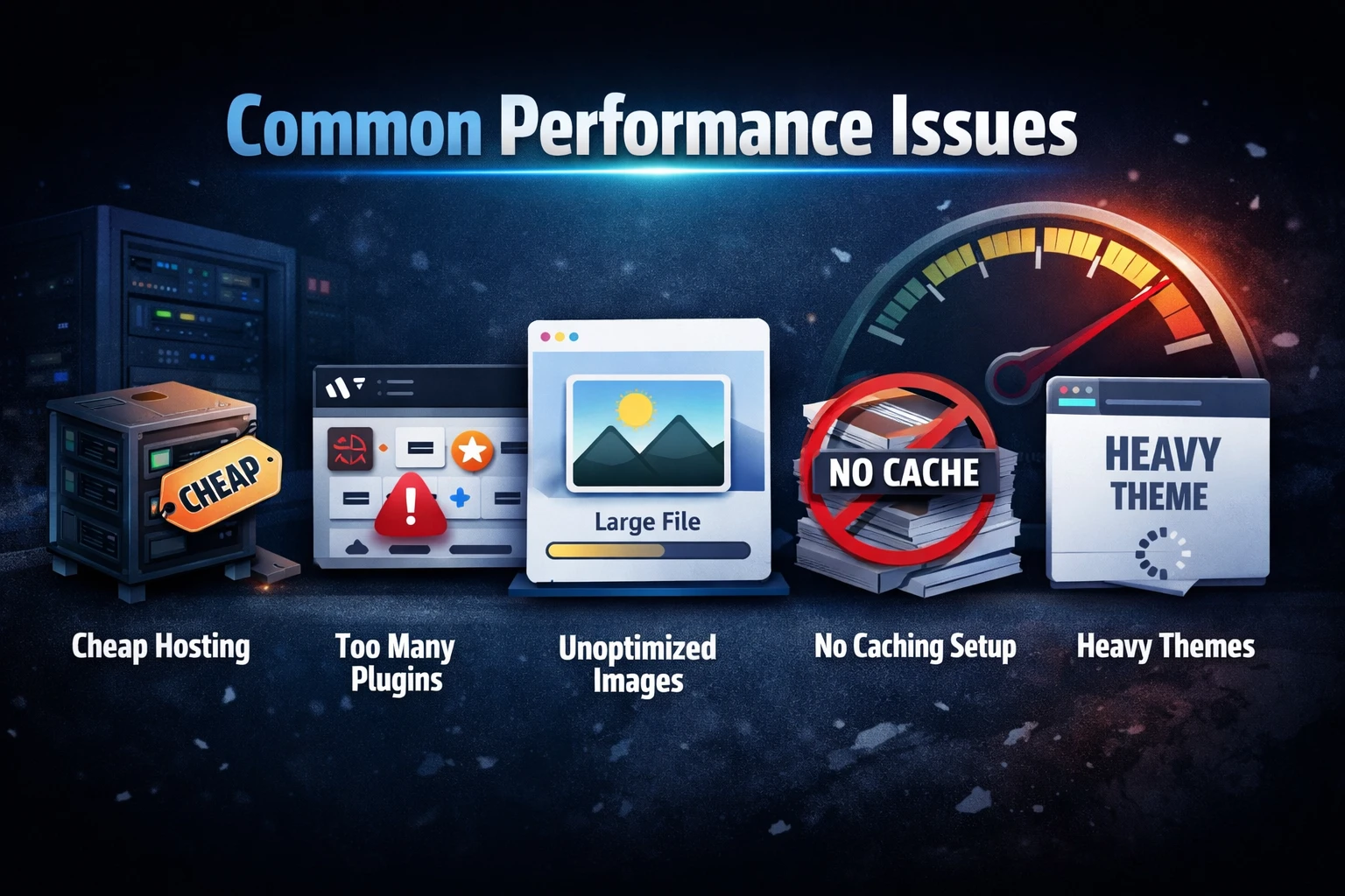 Common WordPress performance issues