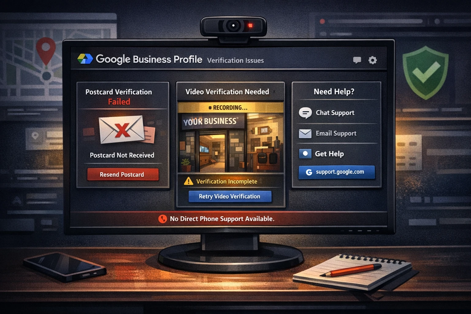 Verify Google My Buisness Profile