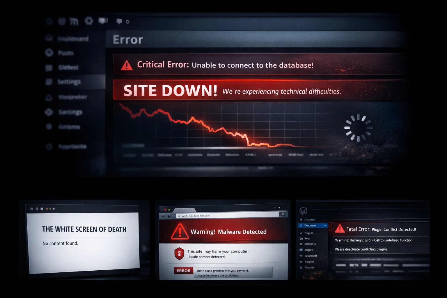 Emergency WordPress support