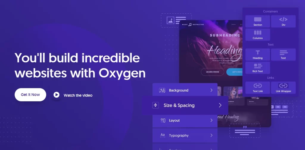 Oxygen Builder WordPress Performance Theme