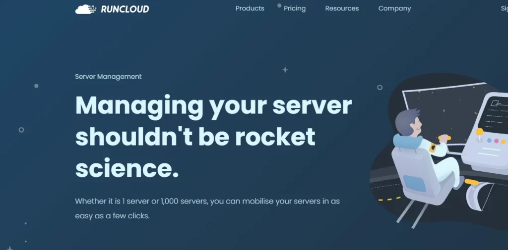RunCloud WordPress hosting control panel